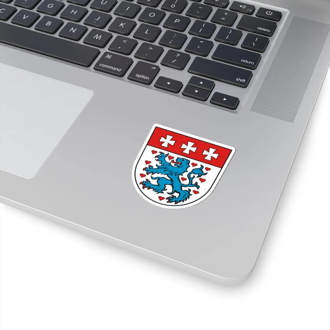 DEU Landkreis Uelzen COA (Germany) (Coat of Arms) STICKER Vinyl Kiss-Cut Decal - The Sticker Space