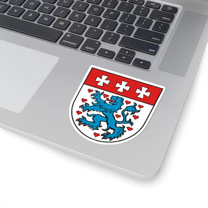 DEU Landkreis Uelzen COA (Germany) (Coat of Arms) STICKER Vinyl Kiss-Cut Decal - The Sticker Space