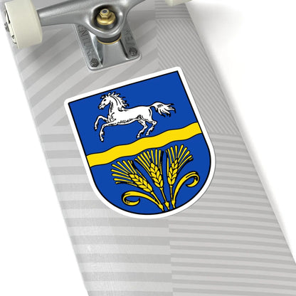 DEU Landkreis Verden COA (Germany) (Coat of Arms) STICKER Vinyl Kiss-Cut Decal - The Sticker Space