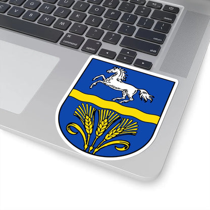 DEU Landkreis Verden COA (Germany) (Coat of Arms) STICKER Vinyl Kiss-Cut Decal - The Sticker Space