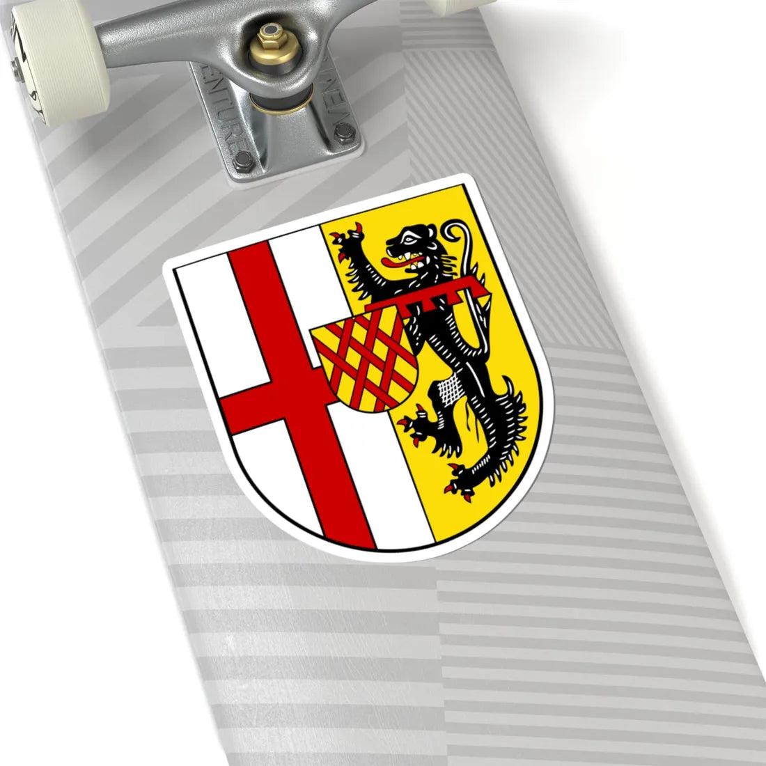 DEU Landkreis Vulkaneifel COA (Germany) (Coat of Arms) STICKER Vinyl Kiss-Cut Decal - The Sticker Space
