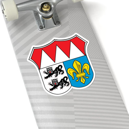 DEU Landkreis Würzburg COA (Germany) (Coat of Arms) STICKER Vinyl Kiss-Cut Decal - The Sticker Space
