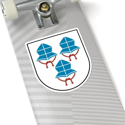 DEU Landshut COA (Germany) (Coat of Arms) STICKER Vinyl Kiss-Cut Decal - The Sticker Space