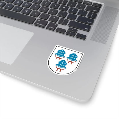 DEU Landshut COA (Germany) (Coat of Arms) STICKER Vinyl Kiss-Cut Decal - The Sticker Space