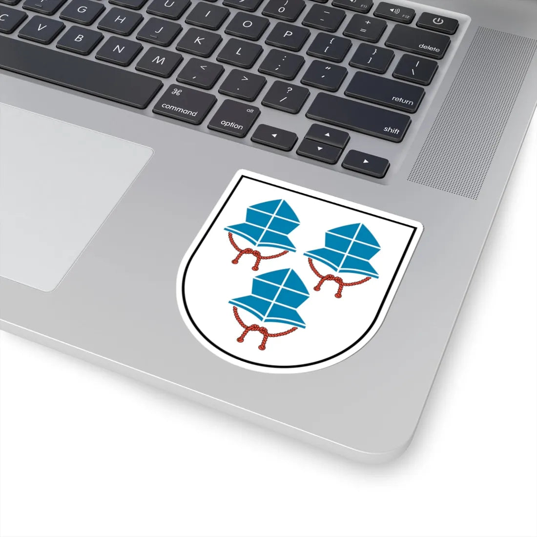 DEU Landshut COA (Germany) (Coat of Arms) STICKER Vinyl Kiss-Cut Decal - The Sticker Space