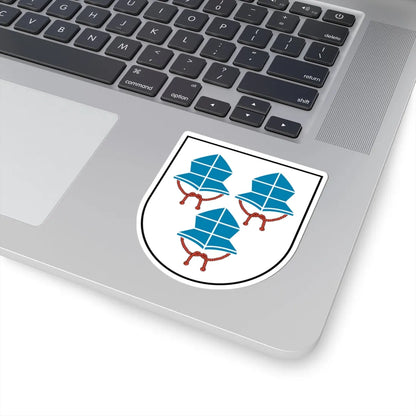 DEU Landshut COA (Germany) (Coat of Arms) STICKER Vinyl Kiss-Cut Decal - The Sticker Space