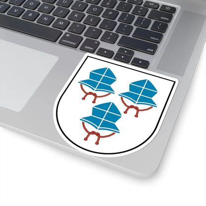 DEU Landshut COA (Germany) (Coat of Arms) STICKER Vinyl Kiss-Cut Decal - The Sticker Space