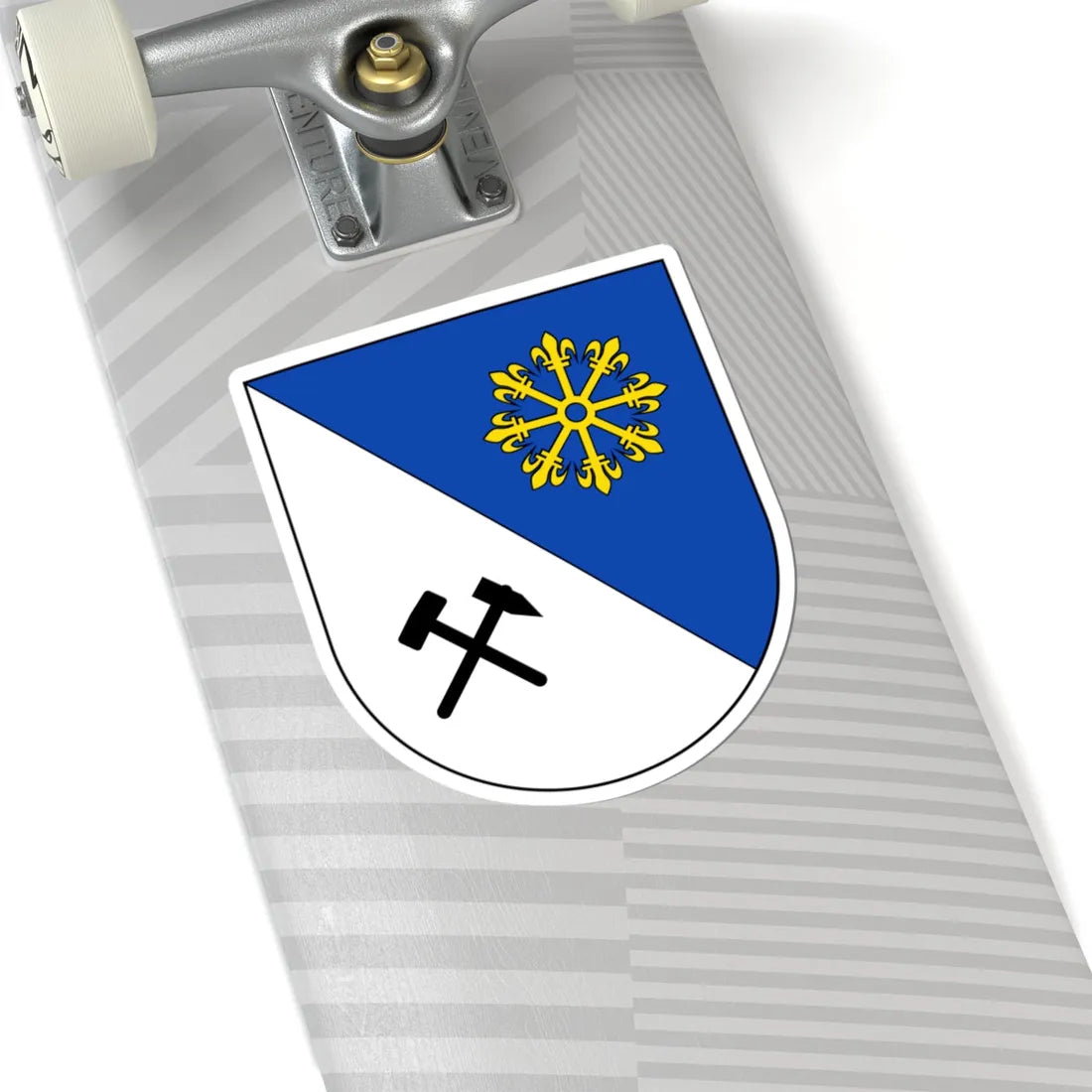 DEU Landsweiler-Reden COA (Germany) (Coat of Arms) STICKER Vinyl Kiss-Cut Decal - The Sticker Space