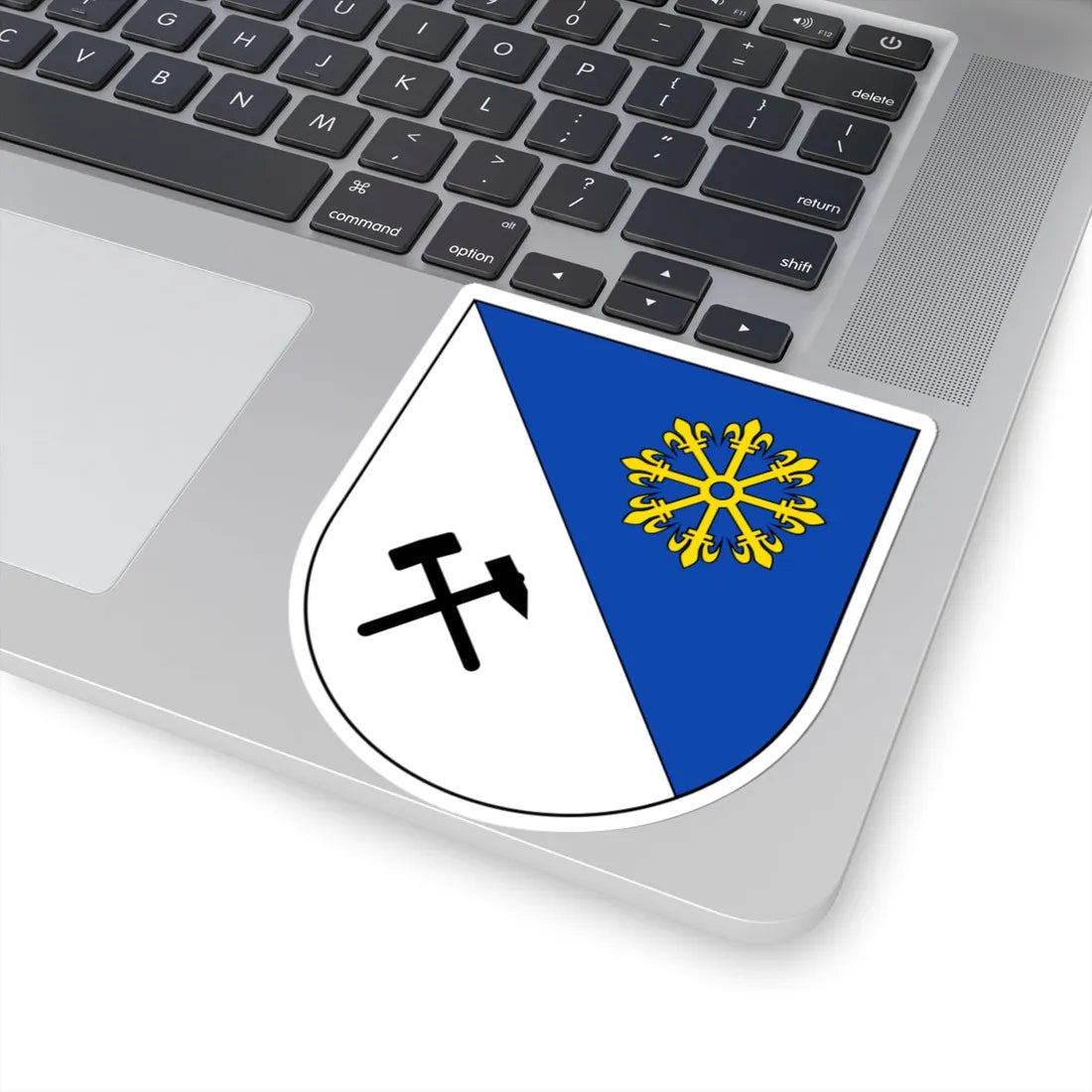 DEU Landsweiler-Reden COA (Germany) (Coat of Arms) STICKER Vinyl Kiss-Cut Decal - The Sticker Space