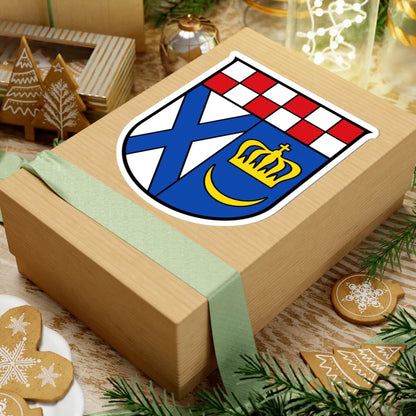 DEU Langenmosen COA (Germany) (Coat of Arms) STICKER Vinyl Kiss-Cut Decal - The Sticker Space