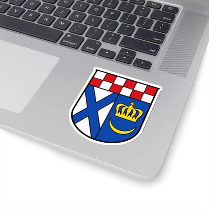 DEU Langenmosen COA (Germany) (Coat of Arms) STICKER Vinyl Kiss-Cut Decal - The Sticker Space