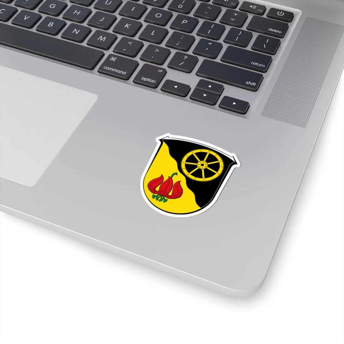 DEU Lautertal Vogelsberg COA (Germany) (Coat of Arms) STICKER Vinyl Kiss-Cut Decal - The Sticker Space