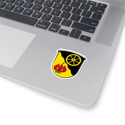 DEU Lautertal Vogelsberg COA (Germany) (Coat of Arms) STICKER Vinyl Kiss-Cut Decal - The Sticker Space