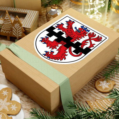 DEU Leverkusen COA (Germany) (Coat of Arms) STICKER Vinyl Kiss-Cut Decal - The Sticker Space