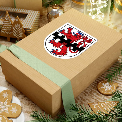 DEU Leverkusen COA (Germany) (Coat of Arms) STICKER Vinyl Kiss-Cut Decal - The Sticker Space