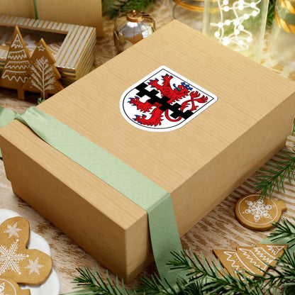 DEU Leverkusen COA (Germany) (Coat of Arms) STICKER Vinyl Kiss-Cut Decal - The Sticker Space