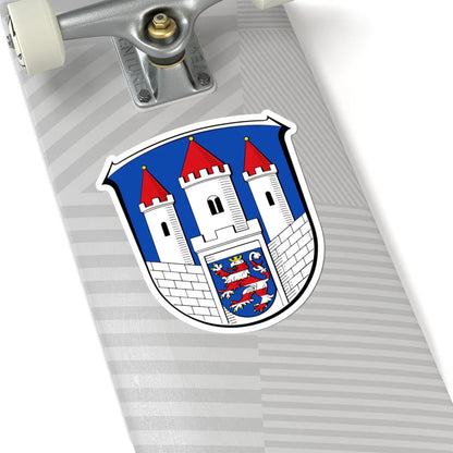 DEU Liebenau Hessen COA (Germany) (Coat of Arms) STICKER Vinyl Kiss-Cut Decal - The Sticker Space