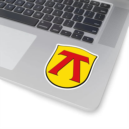 DEU Linsengericht COA (Germany) (Coat of Arms) STICKER Vinyl Kiss-Cut Decal - The Sticker Space
