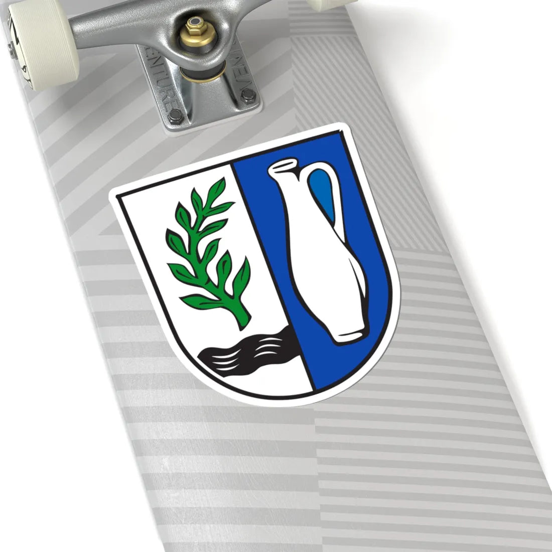 DEU Lohberg COA (Germany) (Coat of Arms) STICKER Vinyl Kiss-Cut Decal - The Sticker Space