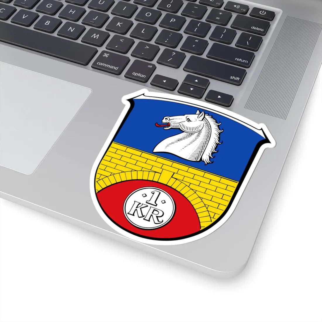 DEU Lollar COA (Germany) (Coat of Arms) STICKER Vinyl Kiss-Cut Decal - The Sticker Space