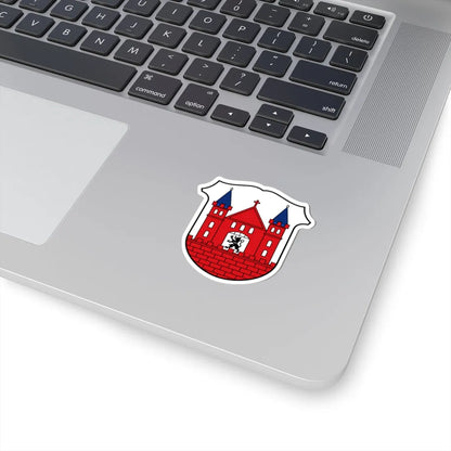 DEU Lommatzsch COA (Germany) (Coat of Arms) STICKER Vinyl Kiss-Cut Decal - The Sticker Space