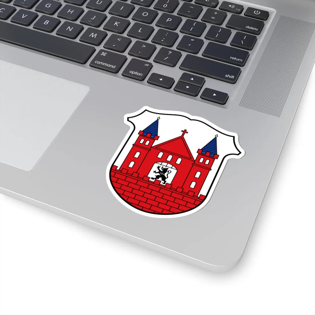 DEU Lommatzsch COA (Germany) (Coat of Arms) STICKER Vinyl Kiss-Cut Decal - The Sticker Space
