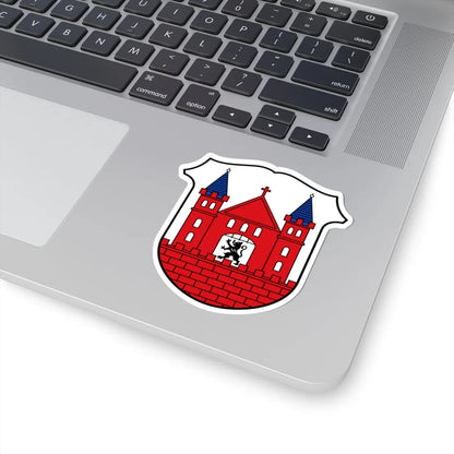 DEU Lommatzsch COA (Germany) (Coat of Arms) STICKER Vinyl Kiss-Cut Decal - The Sticker Space