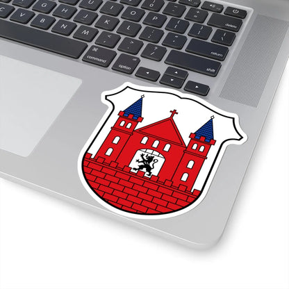 DEU Lommatzsch COA (Germany) (Coat of Arms) STICKER Vinyl Kiss-Cut Decal - The Sticker Space