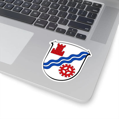 DEU Ludwigsau COA (Germany) (Coat of Arms) STICKER Vinyl Kiss-Cut Decal - The Sticker Space