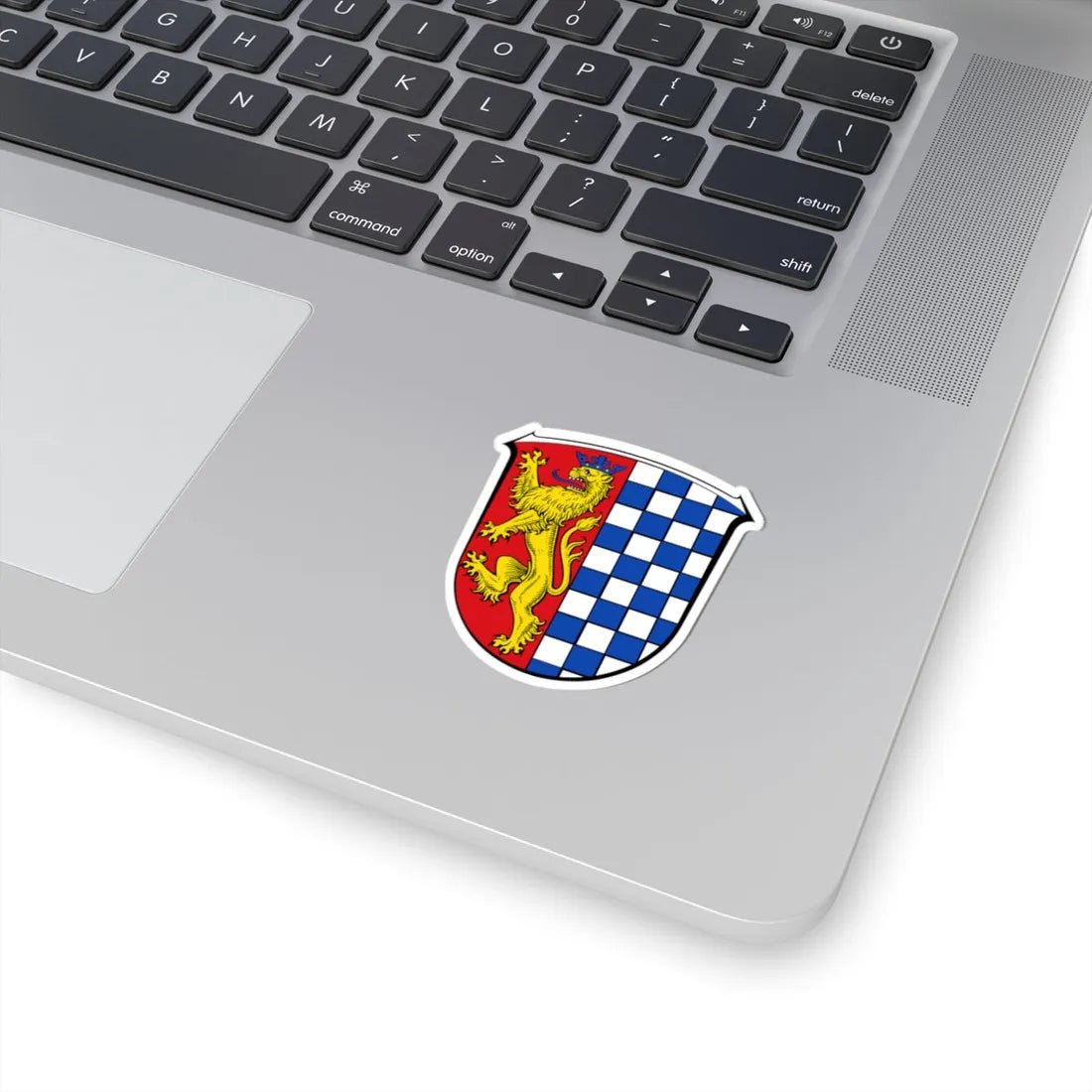 DEU Luetzelbach COA (Germany) (Coat of Arms) STICKER Vinyl Kiss-Cut Decal - The Sticker Space