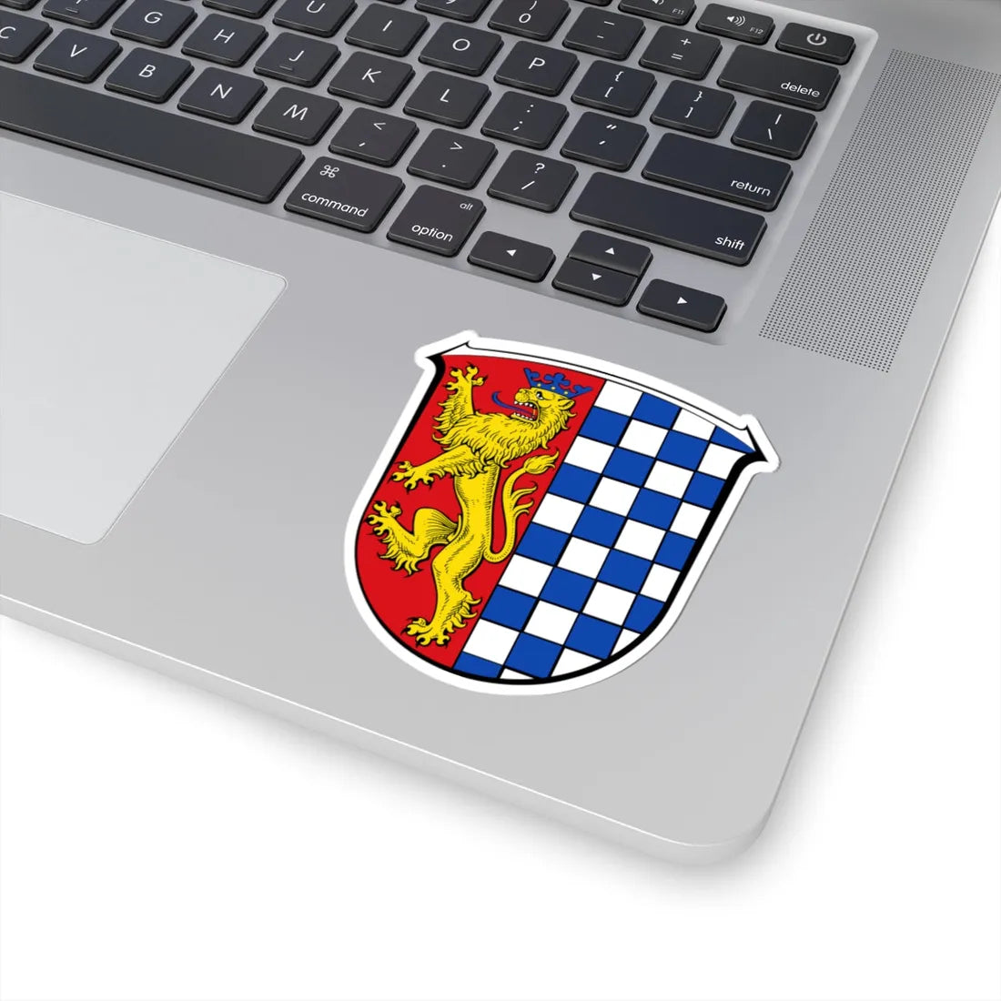 DEU Luetzelbach COA (Germany) (Coat of Arms) STICKER Vinyl Kiss-Cut Decal - The Sticker Space