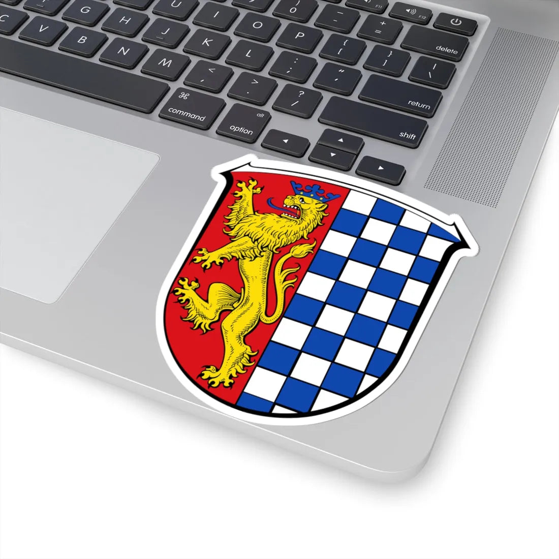 DEU Luetzelbach COA (Germany) (Coat of Arms) STICKER Vinyl Kiss-Cut Decal - The Sticker Space
