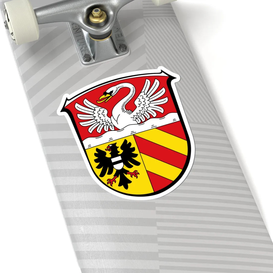 DEU Main-Kinzig-Kreis COA (Germany) (Coat of Arms) STICKER Vinyl Kiss-Cut Decal - The Sticker Space