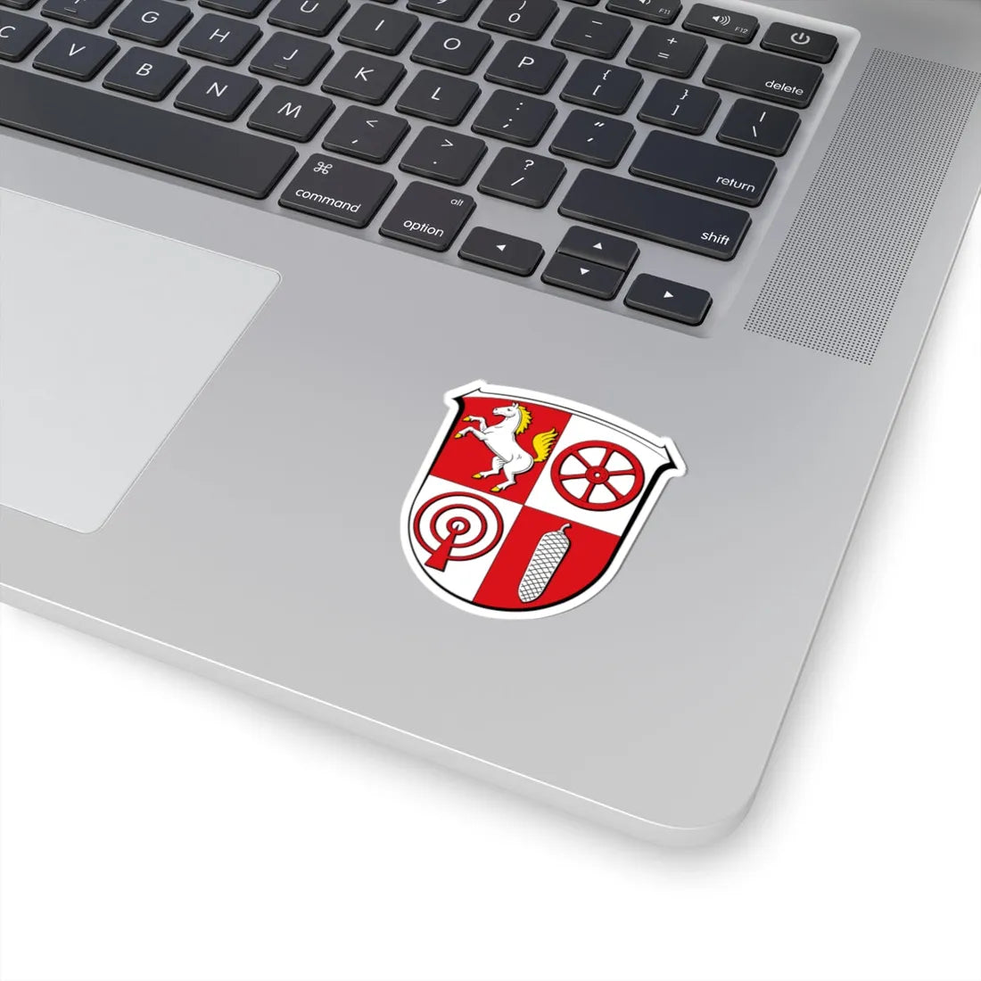 DEU Mainhausen COA (Germany) (Coat of Arms) STICKER Vinyl Kiss-Cut Decal - The Sticker Space