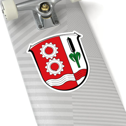 DEU Maintal COA (Germany) (Coat of Arms) STICKER Vinyl Kiss-Cut Decal - The Sticker Space