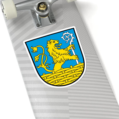 DEU Malching COA (Germany) (Coat of Arms) STICKER Vinyl Kiss-Cut Decal - The Sticker Space