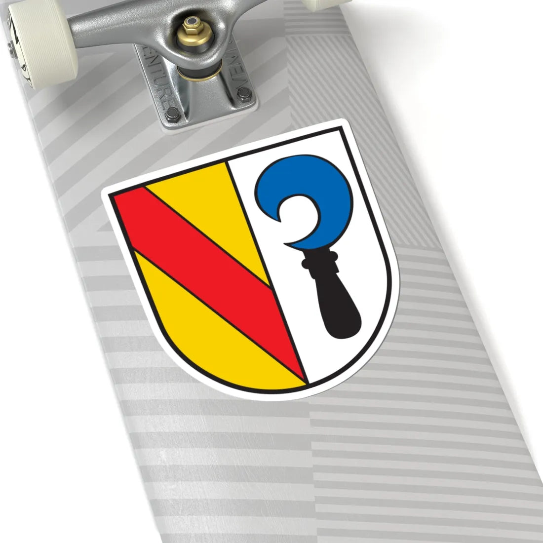 DEU Malterdingen COA (Germany) (Coat of Arms) STICKER Vinyl Kiss-Cut Decal - The Sticker Space