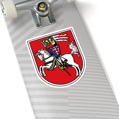 DEU Marburg COA (Germany) (Coat of Arms) STICKER Vinyl Kiss-Cut Decal - The Sticker Space