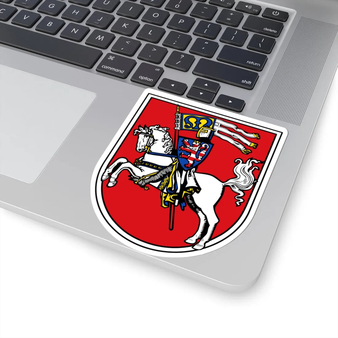 DEU Marburg COA (Germany) (Coat of Arms) STICKER Vinyl Kiss-Cut Decal - The Sticker Space