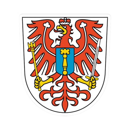 DEU Mark Brandenburg COA (Germany) (Coat of Arms) STICKER Vinyl Kiss-Cut Decal 2 Inch White - The Sticker Space