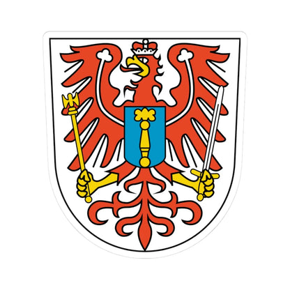 DEU Mark Brandenburg COA (Germany) (Coat of Arms) STICKER Vinyl Kiss-Cut Decal 3 Inch White - The Sticker Space