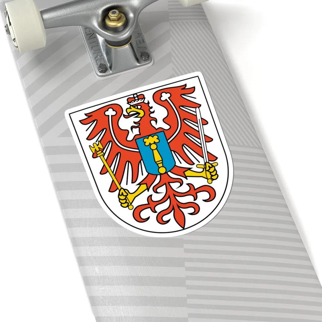 DEU Mark Brandenburg COA (Germany) (Coat of Arms) STICKER Vinyl Kiss-Cut Decal - The Sticker Space