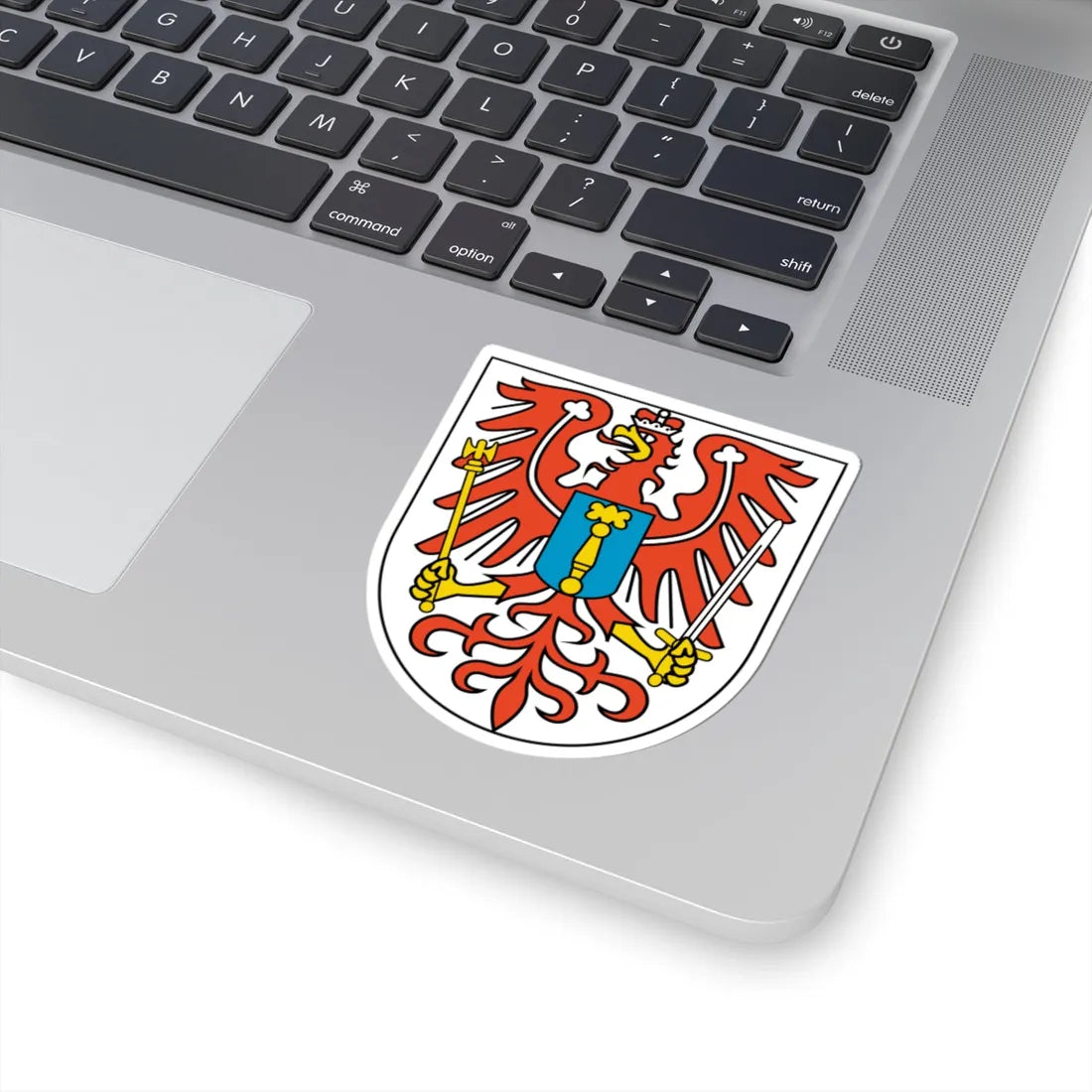 DEU Mark Brandenburg COA (Germany) (Coat of Arms) STICKER Vinyl Kiss-Cut Decal - The Sticker Space