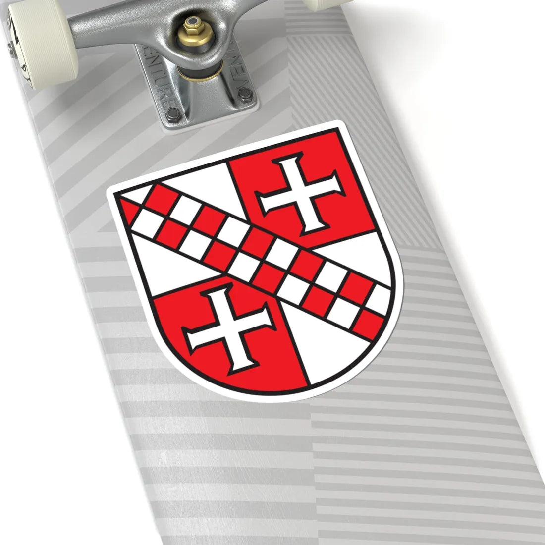 DEU Maselheim COA (Germany) (Coat of Arms) STICKER Vinyl Kiss-Cut Decal - The Sticker Space