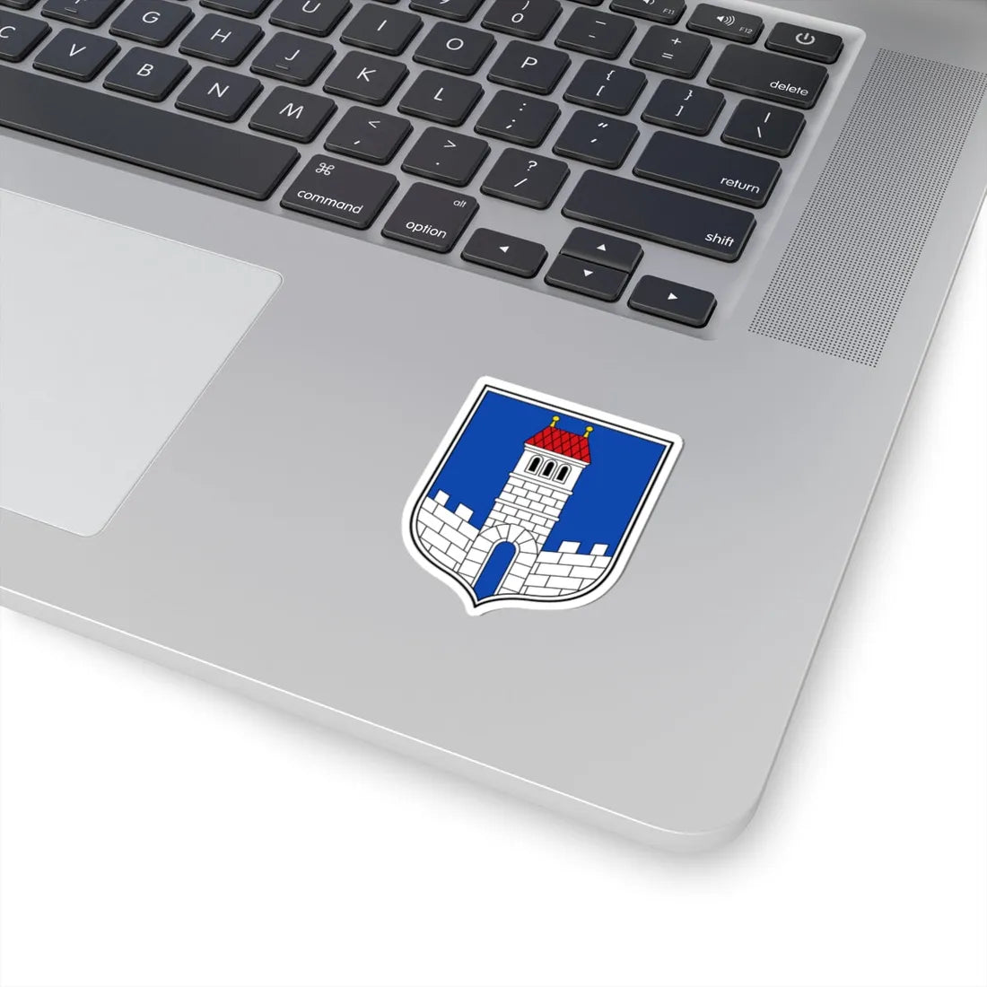 DEU Melsungen COA (Germany) (Coat of Arms) STICKER Vinyl Kiss-Cut Decal - The Sticker Space