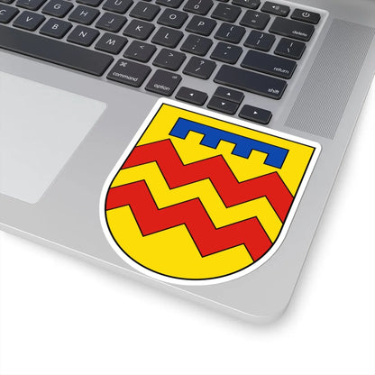 DEU Merchweiler 1954 COA (Germany) (Coat of Arms) STICKER Vinyl Kiss-Cut Decal - The Sticker Space