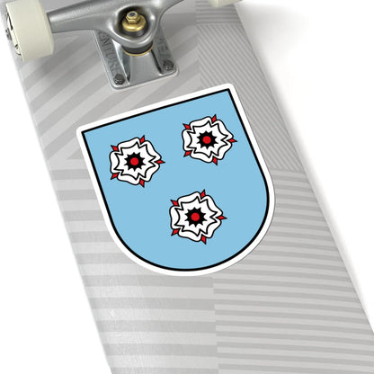 DEU Mettlach COA (Germany) (Coat of Arms) STICKER Vinyl Kiss-Cut Decal - The Sticker Space