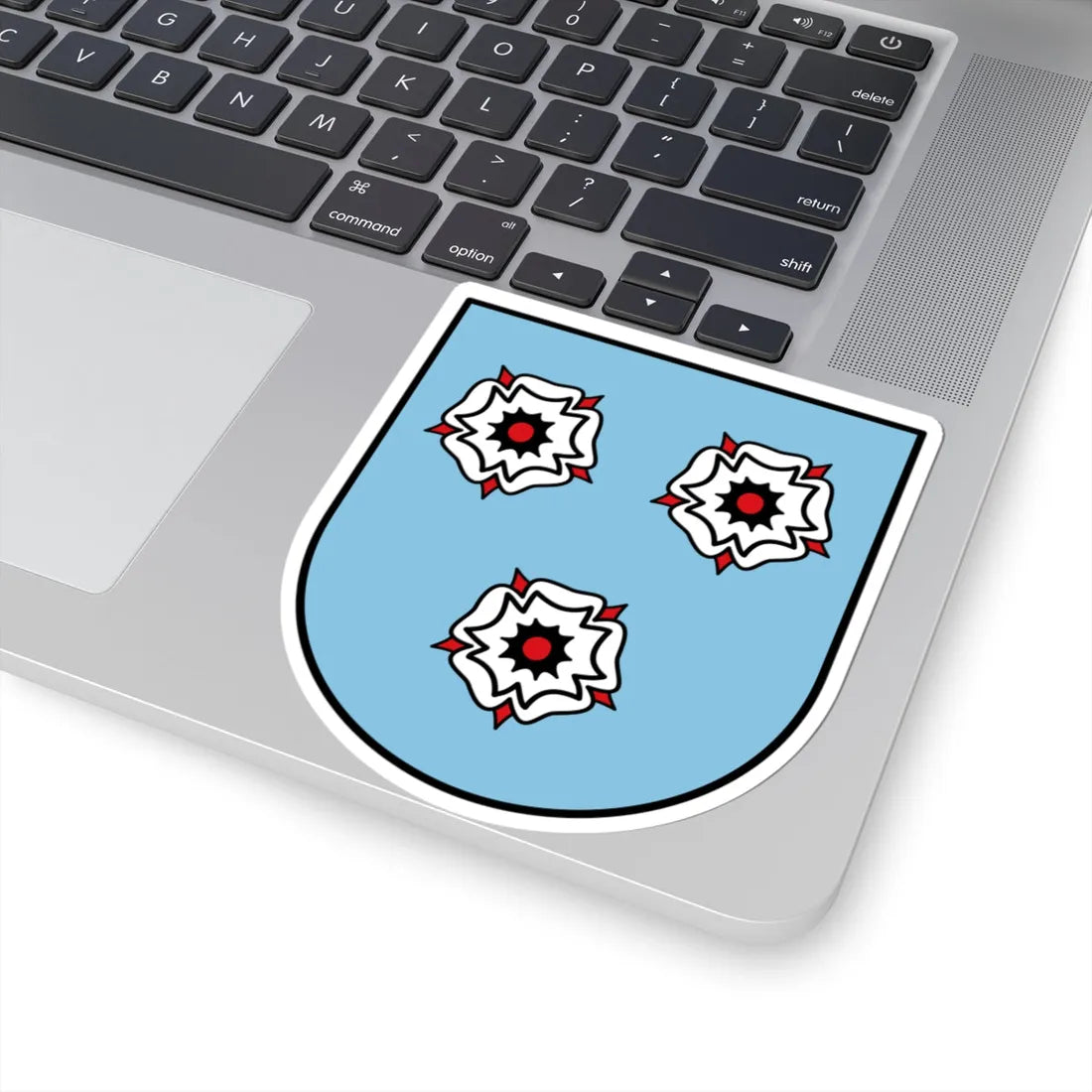 DEU Mettlach COA (Germany) (Coat of Arms) STICKER Vinyl Kiss-Cut Decal - The Sticker Space