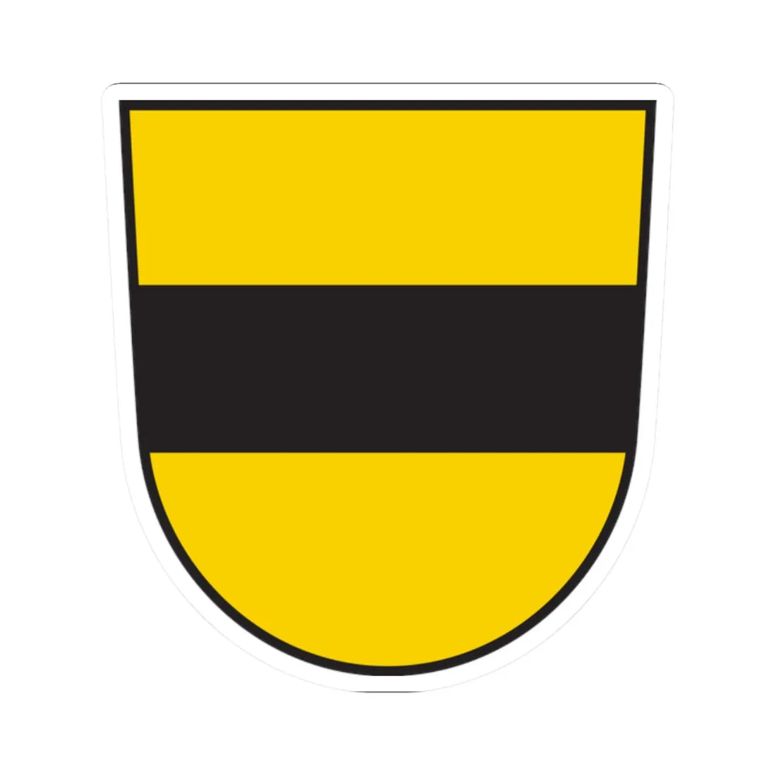 DEU Michelwinnaden COA (Germany) (Coat of Arms) STICKER Vinyl Kiss-Cut Decal 2 Inch White - The Sticker Space