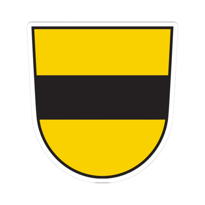 DEU Michelwinnaden COA (Germany) (Coat of Arms) STICKER Vinyl Kiss-Cut Decal 3 Inch White - The Sticker Space